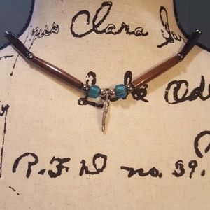 Native American , bone Necklace
